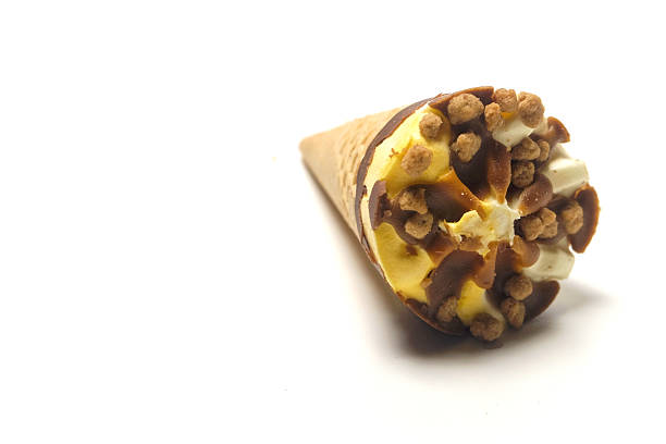 ice cream cone isolated on white background