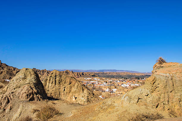 View towards Guadix and its evocative surroundings (Andalusia, Spain)