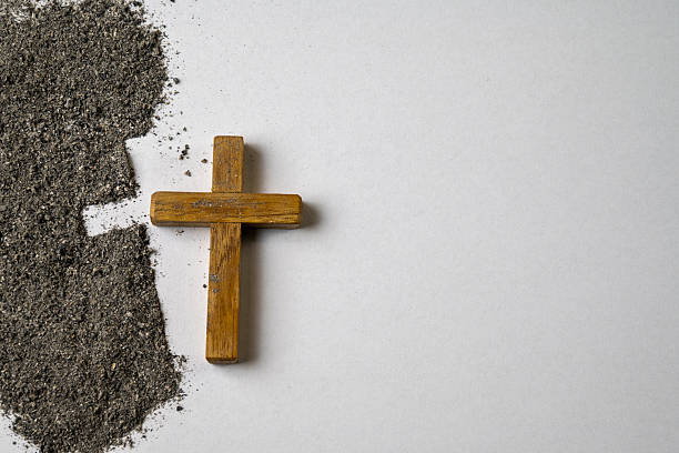 istock Wooden Cross And Ashes Symbolizing Lent 2254321960