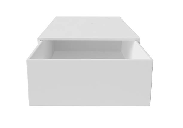 istock White blank paper slider box. Paperboard sliding lid container packaging. for design 2254322592