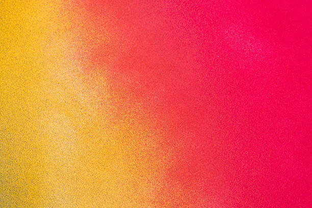 Red and yellow spray paint background