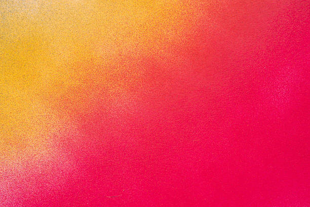 Red and yellow spray paint background