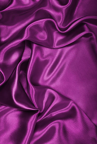 istock Smooth elegant burgundy silk or satin as background 2254338775