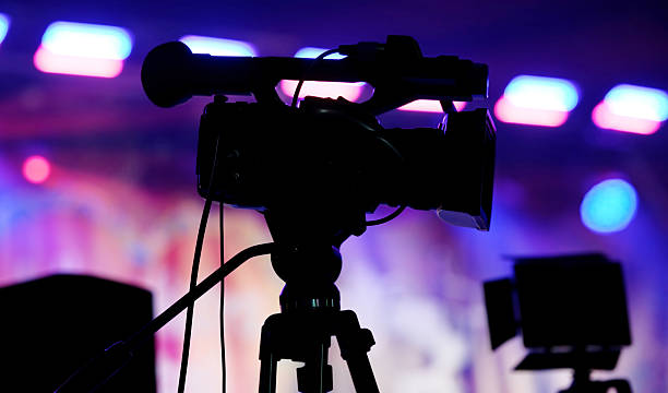 istock Video Camera Filming Music Concert 2254346431