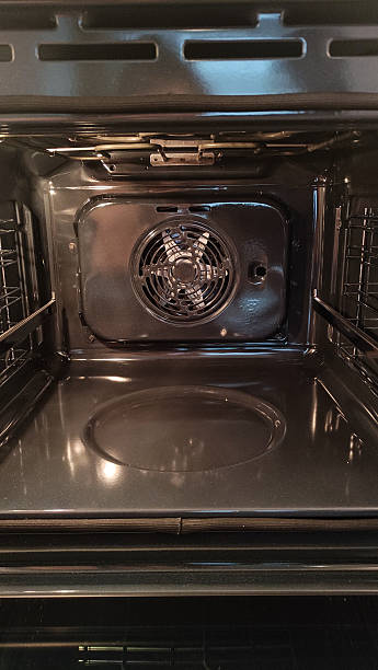 istock Empty convection oven with fan and racks displaying cooking potential 2254346781