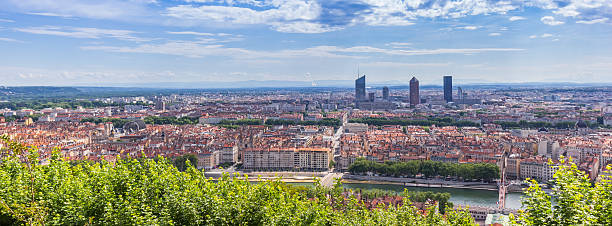 istock Panoramic view over historic city Lyon 2254350520