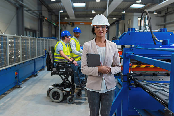 istock Diversity at work in a factory 2254359397