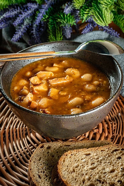 istock Baked beans in tomato sauce. 2254365903