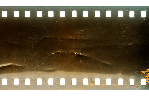 istock Dusty and grungy 35mm film texture or surface 2254379006