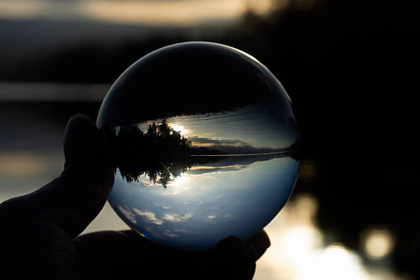 istock Photographic Lens Ball and Sunset 2254379451