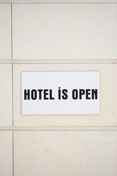 istock Hotel welcomes guests during open hours 2254379856