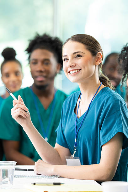 istock Diverse group of healthcare students engaged in learning and discussion during a training session. 2254383637