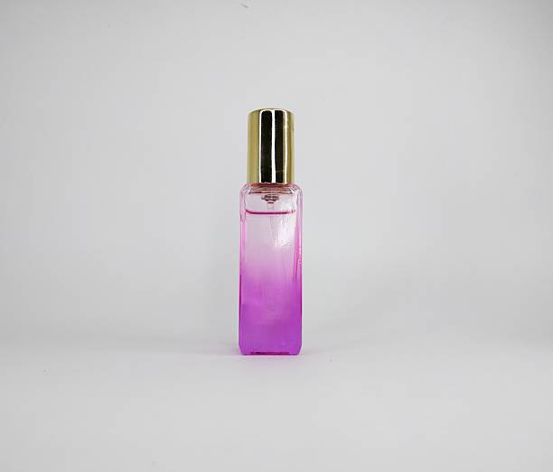 istock Small Pink Ombre Glass Perfume Spray Bottle 2254384214