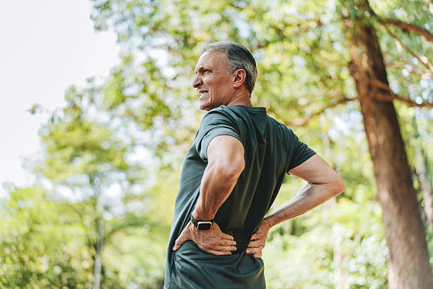 istock Senior men with back pain 2254392043