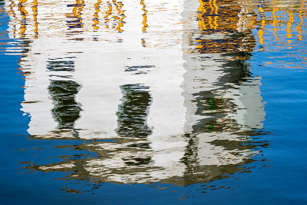 Reflection of Erie Canal Lock