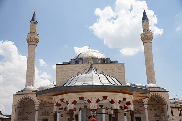 Mevlana Rumi Mosque in Konya, Turkey
