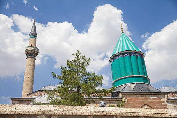 Mevlana Rumi Mosque in Konya, Turkey