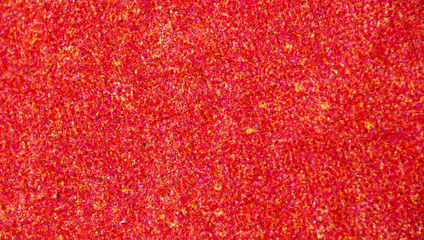 istock Vivid Red CMYK Halftone Texture with Fine Speckling 2254403952