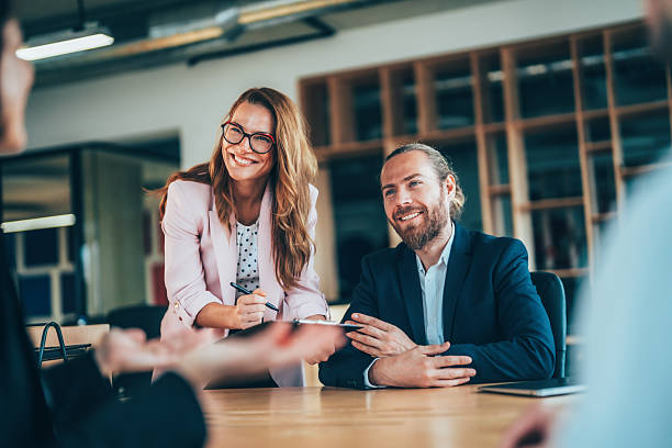 istock Business professionals in meeting 2254404424