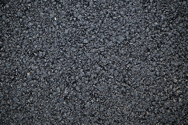 Asphalt road background texture on white background,roadside view