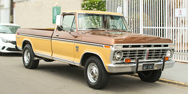 A Ford pickup truck, manufactured by Ford automobiles in São Luís, Maranhão, Brazil.