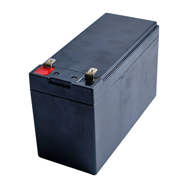 istock Dark Blue Battery Module With Metal Terminals For Power Supply And Backup Systems Industrial Use 2254424389