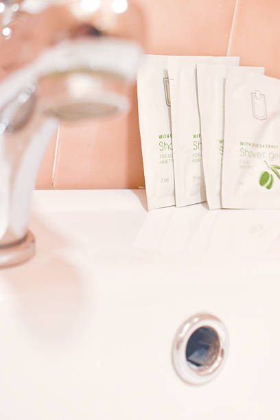 istock Hotel shower ge 2254427133