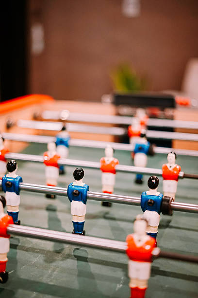 istock Classic Table Football Game Ready for Action 2254441851