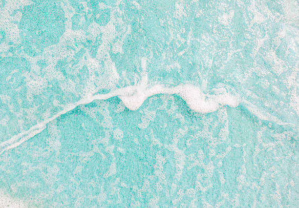 istock turquoise blue  water background, top view, close up 2254442782