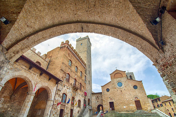 Beautiful medieval town of San Gimignano, Tuscany, Italy