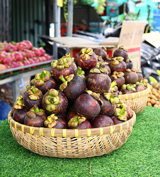 istock fresh organic tropical fruit mangosteen 2254456288