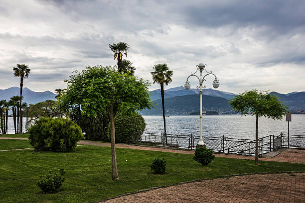 istock Stresa lake landscape, Italy, Lombardy 2254456535
