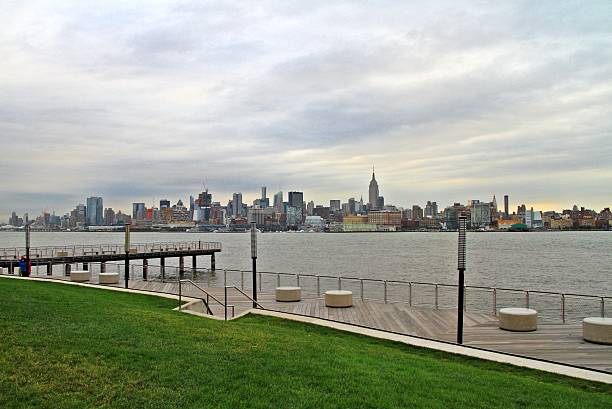 istock View over Manhattan and the Hudson river from Hoboken rivereside walk 2254463033