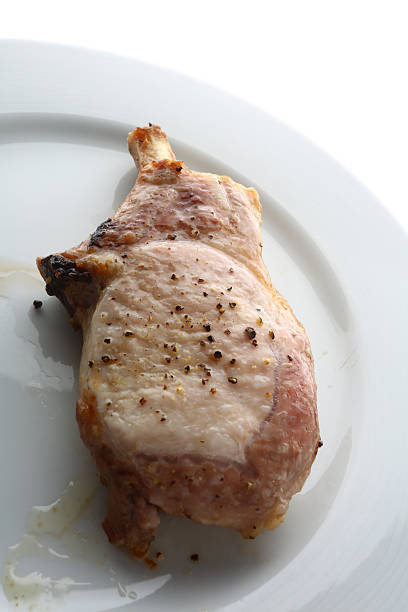 pork meat and bacon for barbacue lunch