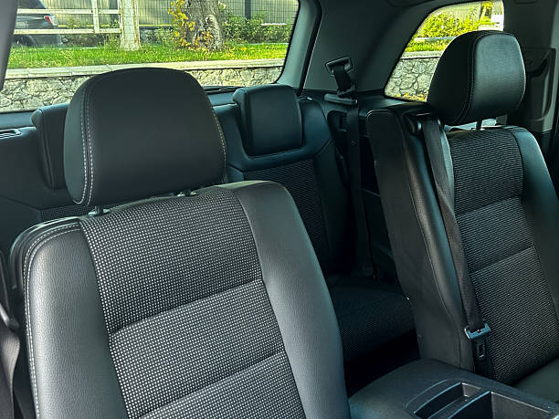 istock Comfortable and modern interior of a vehicle showcasing spacious seating and sleek design in bright daylight 2254468780