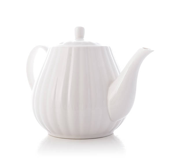 istock White household bone china porcelain teapot 2254477891