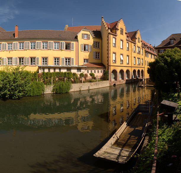 View of the canal and traditional houses in the historic Old Town