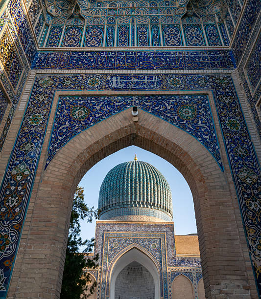 istock Entrance portal to Gur-e-Amir Mausoleum 2254481033