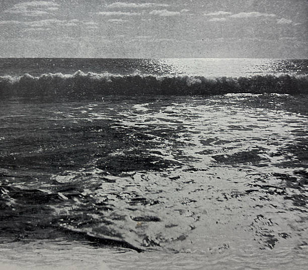 istock Antique illustration - Pacific Ocean along the coast in Southern California 2254489884