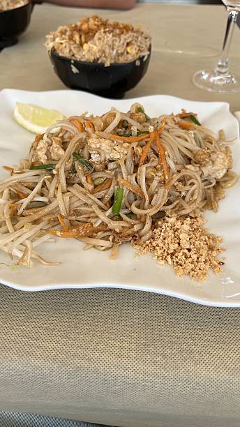 istock Thai style noodles , Pad thai 2254496906
