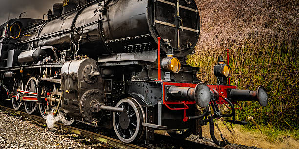 istock Deatail of Old Steam Train 2254496952