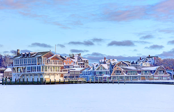 istock Winter in Watch Hill, Rhode Island 2254498954