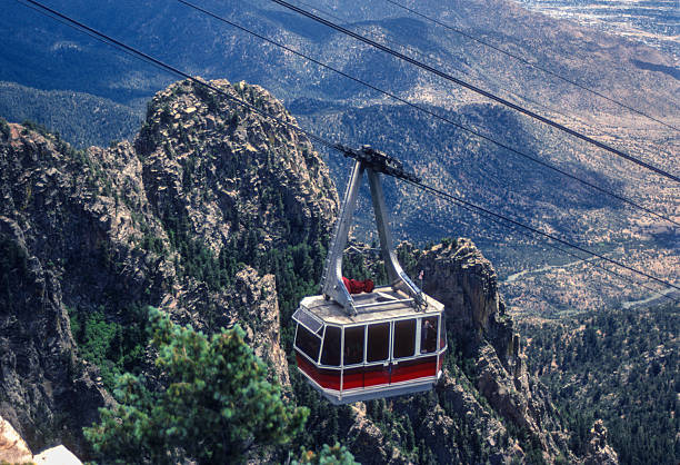 istock Sandia Peak Tramway -  Car Near Top - 1990 2254501779