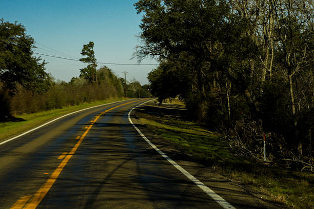 istock Rural Texas Road Journey Through Open Countryside 2254504281