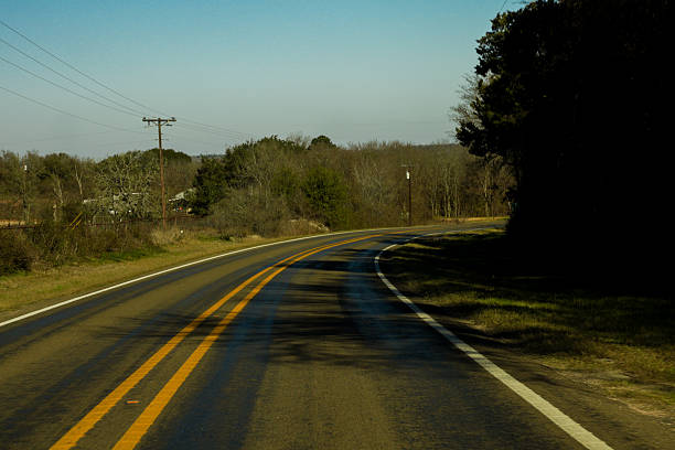 istock Rural Texas Road Journey Through Open Countryside 2254504302