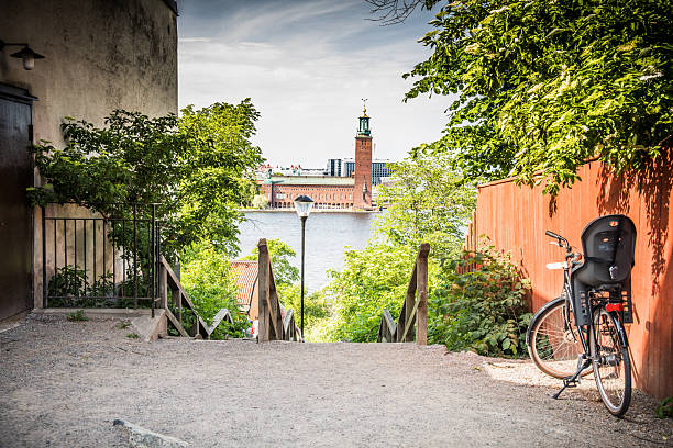 Norrbro Bridge over the river Norrström in central Stockholm, Sweden