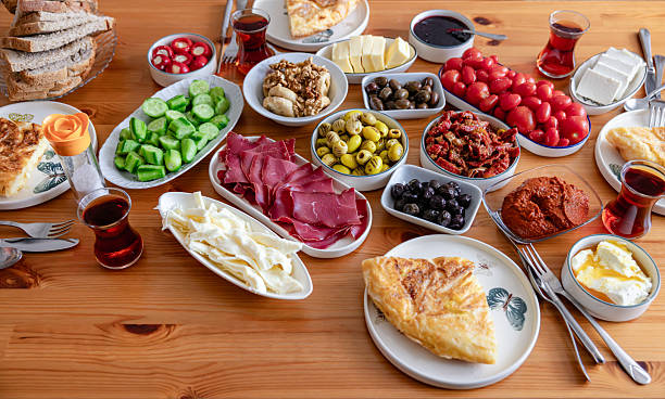 istock Traditional Turkish Spread Breakfast and Table Culture 2254507068