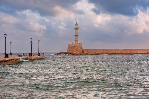 Chania village on the Crete island, Greece