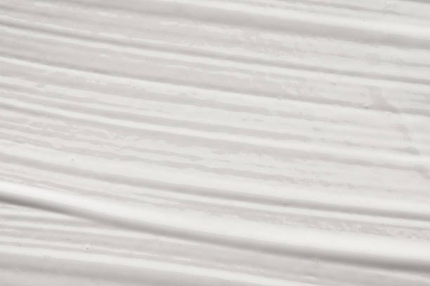 istock Macro texture of white acrylic paint 2254517431
