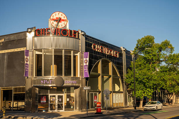 Rochester, USA - August 31, 2025. Chevrolet store in Rochester, New York, USA